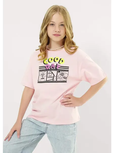 CLEVER WEAR Футболка детская оверсайз
