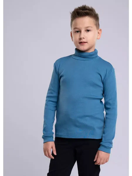 CLEVER WEAR Водолазка детская из хлопка для школы