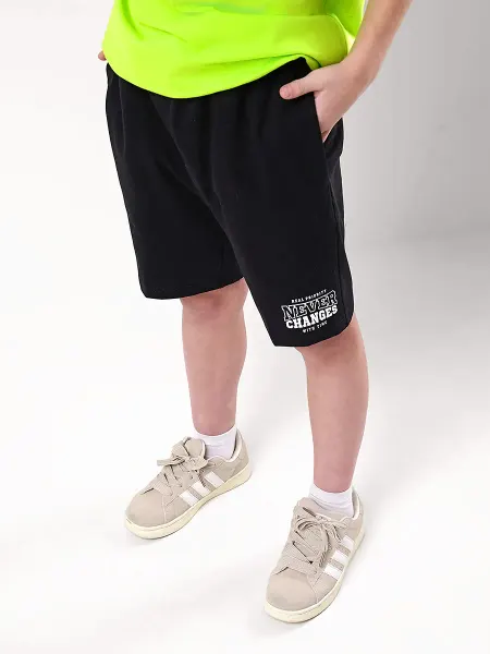CLEVER WEAR Шорты детские с принтом из хлопка