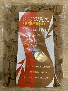 Воск ювелирный литьевой коричневый F733 от компании FISWAX (454 гр.)