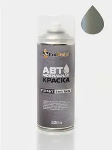 Краска HYUNDAI, код SY9, SAGE GRAY, автомобильная эмаль FixPaint Spray в аэрозольном баллончике 520 мл