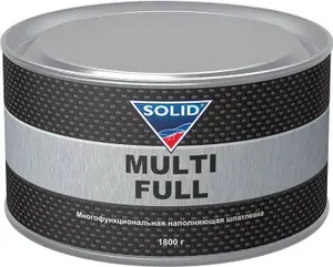 Шпатлевка автомобильная многофункциональная наполняющая SOLID PROFESSIONAL LINE MULTI FULL - (1800гр) + отвердитель