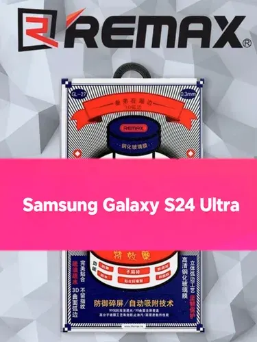 Закаленное Защитное стекло АНТИШПИОН REMAX GL-27 на Samsung Galaxy S24 Ultra, усиленное, противоударное, полноэкранное