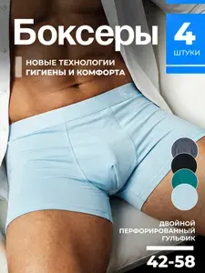 Трусы боксеры Greengood'S нижнее белье, 4 шт