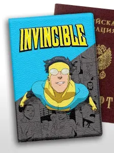 Обложка на паспорт Комикс Аниме Неуязвимый invincible