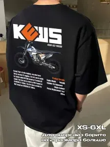 Футболка Питбайк с мотоциклом Kews K23 YBS300 1 шт