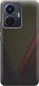 Силиконовый чехол на Vivo T1 / Виво Т1 с принтом "Полотна"