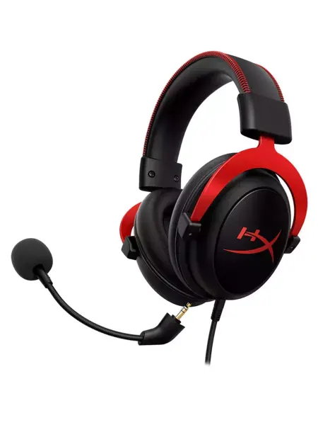 HYPERX Игровые проводные наушники Cloud II, красные