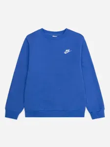 Nike Толстовка K NSW CLUB FLC CREW LS LBR