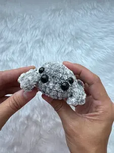 Брелок вязаный мягкая игрушка Паук 1 шт.