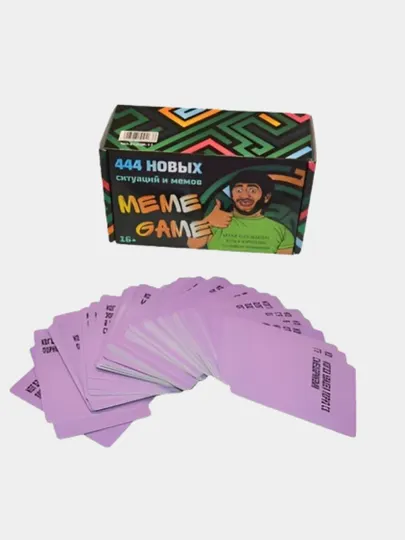 Настольная игра Семейная Меме клаб Игра в мемы Meme club