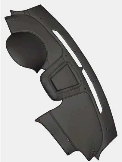 Коврик кожаный, накидка торпедки для панели Spark, Lacetti, Nexia, Cobalt, Damas, Matiz, Onix, Epica, Malibu