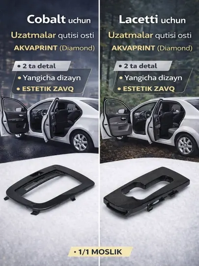 Детали с аквапринтом для автоматической коробки передач PRND для Lacetti и Cobalt