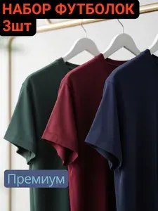 Футболка Премиум набор мужских футболок 3 шт