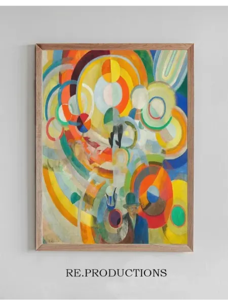 Re.productions Постер Manège de cochons - Robert Delaunay