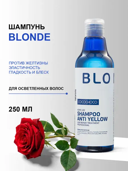 COCOCHOCO Шампунь для осветленных волос 250 мл