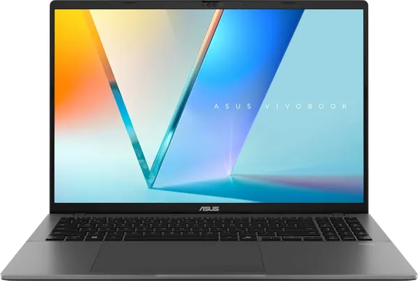 Ноутбук Asus VivoBook S16 S3607AA-SH108 Core Ultra 7 355 32Gb SSD1Tb Intel Graphics 16" OLED WUXGA (1920x1200) без ОС grey WiFi BT Cam (90NB1732-M007R0)