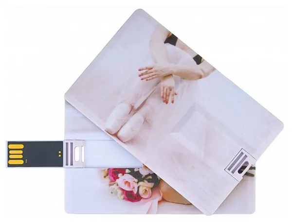 USB Флешка балет пластиковая карта 8GB