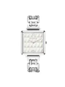 COEUR DE LION Часы женские Iconic Cube Spikes Silver, нержавеющая сталь, минеральное стекло, японский кварцевый механизм, Германия