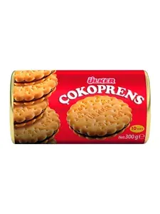 Печенье сэндвич с шоколадной прослойкой, "Ulker", Cokoprens, 300гр. Турция