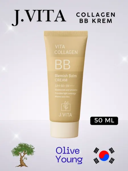 Тональный крем J. Vita Collagen BB, солнцезащитный и коллагеновый, 50 мл