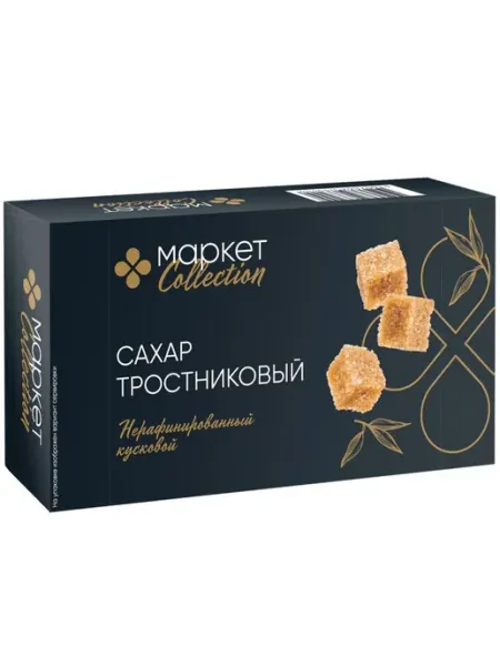 Сахар тростниковый кусковой нерафинированный Market Collecti