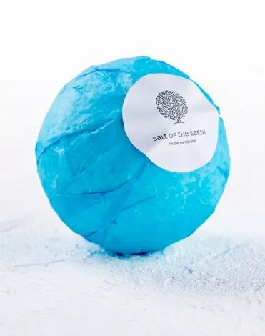 Бомбочка-антистресс "MINT RELAX" с английской солью, листьями мяты и мелиссы 120 г