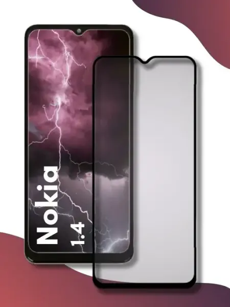 Защитное стекло Nokia 1.4 World of Glass