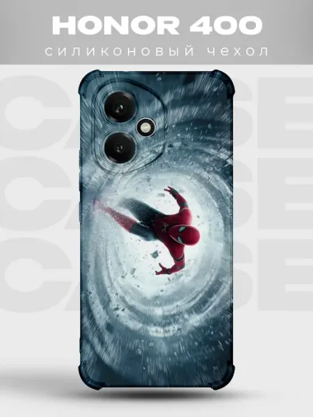 Чехол на Honor 400 Человек-паук комикс spider man марвел PRINTberries