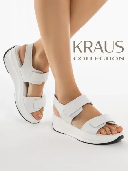 KRAUS Collection Босоножки женские натуральная кожа