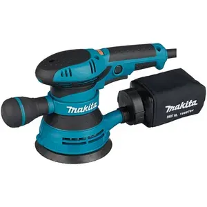 Шлифмашина для стен и потолков Makita BO5041 эксцентриковая 125 мм, 300 Вт. эл. рег. оборотов , коробка