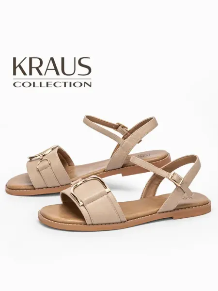 KRAUS Collection Босоножки женские летние натуральная кожа
