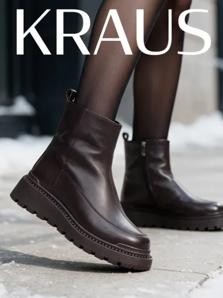 KRAUS Collection Ботинки женские зимние натуральная кожа