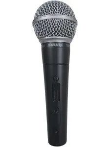 Shure Микрофон для живого вокала SM-58, серый металлик
