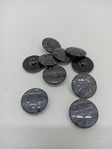 Пуговицы пластиковые на ножке, 2*2*0,6 см, цв. темно синий , уп. 6 шт
