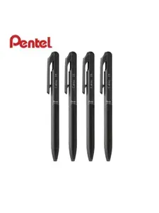Pentel Ручка Гелевая, толщина линии: 0.5 мм, цвет: Черный, 1 шт.