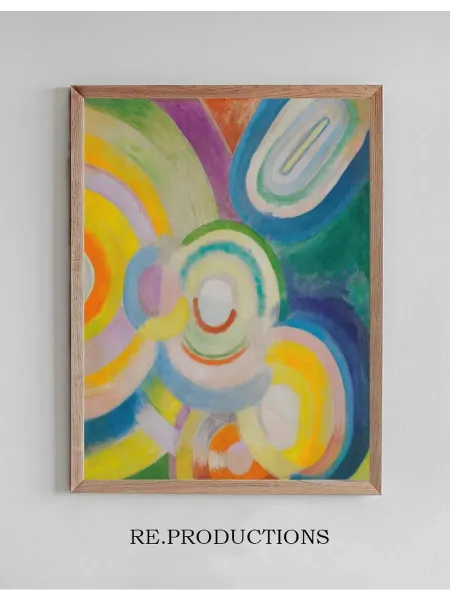 Re.productions Постер Disques Colorés - Robert Delaunay