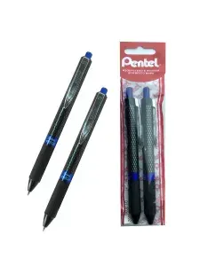 "Pentel" Ручка гелевая автоматическая, 2 шт, Oh!Gel K497-C, 0,7мм, синие чернила