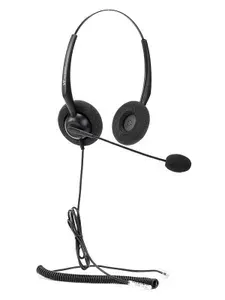 Проводная гарнитура VT VT1000-D RJ9(03) для IP телефонов, Стерео / для SIP телефонов Yealink, Grandstream, Snom
