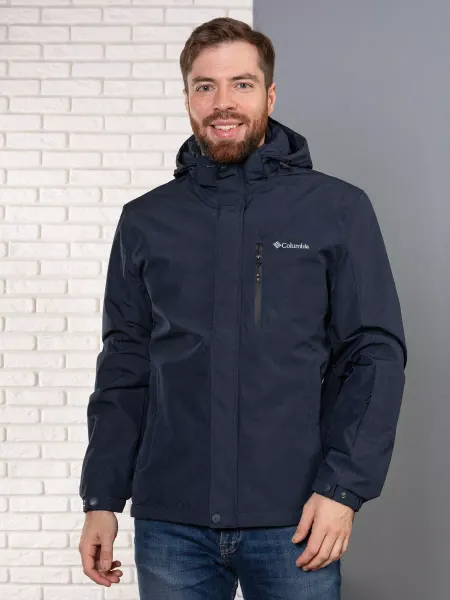 Columbia Куртка спортивная короткая с капюшоном демисезон