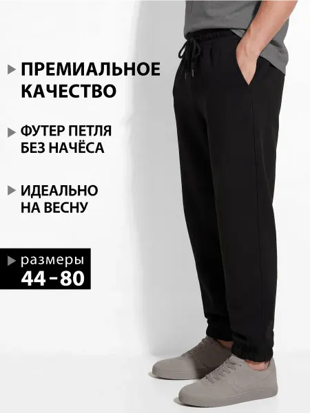 COMANCHES Брюки мужские спортивные без начеса