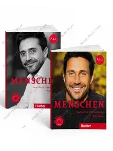 Menschen A2.1. ПОЛНЫЙ КОМПЛЕКТ: Учебник + Рабочая Тетрадь + CD/DVD | Habersack Charlotte