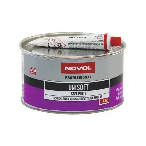 NOVOL Unisoft Putty Универсальная наполняющая мягкая автомобильная шпатлевка новол 1,8 кг. с отвердителем