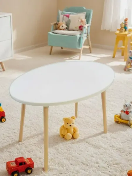 Kids Comfort Деревянный стол овальный детский