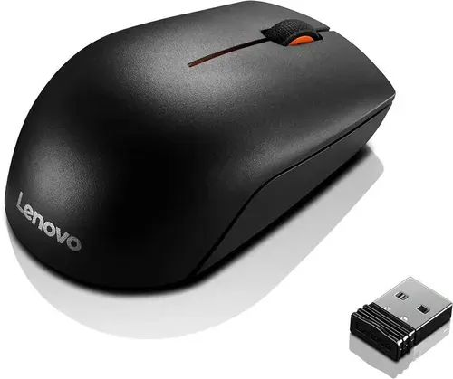 Мышь беспроводная Lenovo 300 черный оптическая 1000 dpi (GX30K79401)