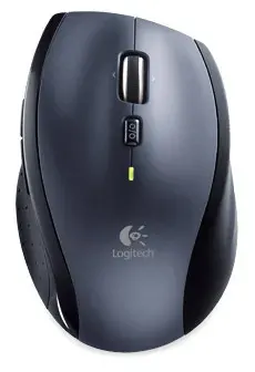 Мышь беспроводная Logitech M705, лазерная, 1000 dpi, USB, серый/чёрный (910-006034)