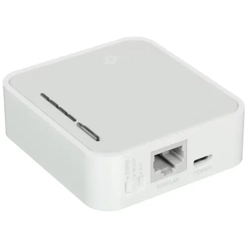 TP-Link Роутер wifi TL-MR3020 портативный, N300 2.4ГГц, 1xRJ45 100Мбит/с, 1xUSB с поддержкой 3G/4G модемов