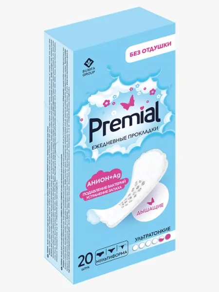 Прокладки женские гигиенические на каждый день PROTECT COMFORT, с анионным чипом, 20 шт