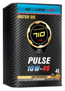 PARTNUMBER 710 PULSE 10W-40 Масло моторное, Синтетическое, 4 л