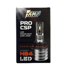 Лампы автомобильные светодиодные HB4 (9006) AMP серия PRO CSP LED 12V 23W 2100lm 5000K 1 шт. CSPPROHB4 B1